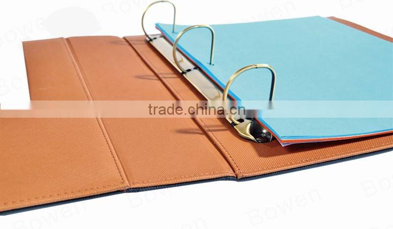 Faux leather document folder / color changed PU folder