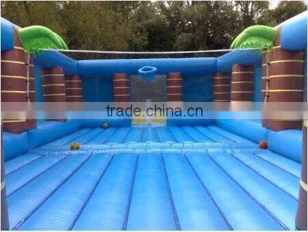 inflatable beach volleyball court
