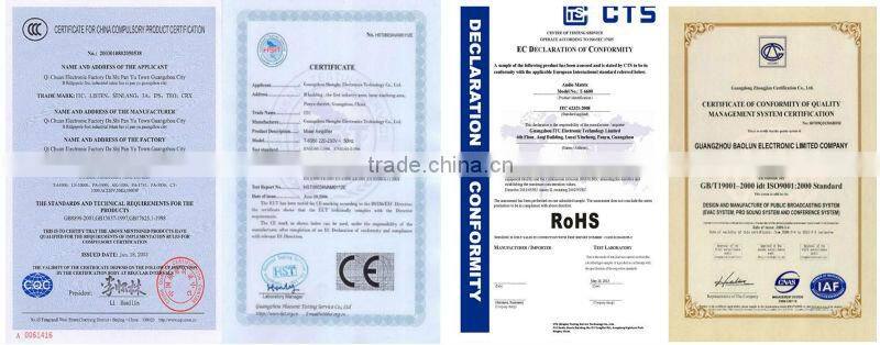 IP LAN Network Audio Adapter IP PA System & IP Digital Amplifier T-6705U