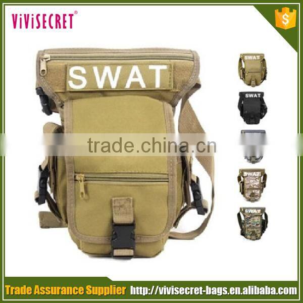 Promotion Utility nylon/420D/800D SWAT Velcro logo bag Package belt hip waist bag for police