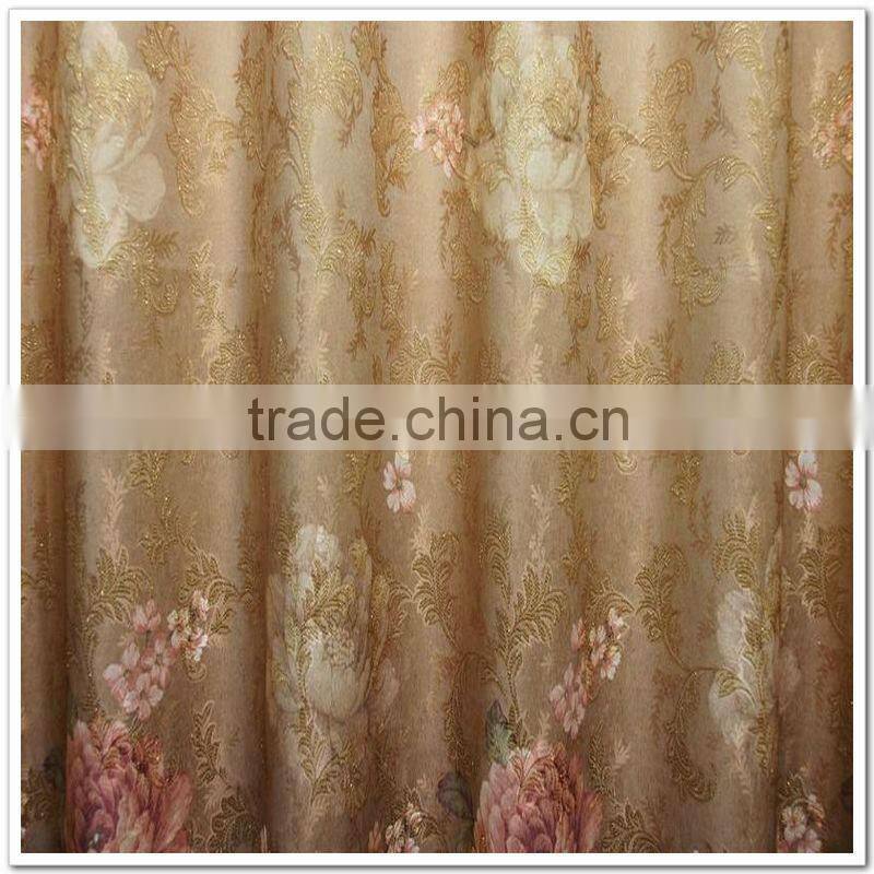 Classic Designs 2013 Yarn Dye 100% Polyester Jacquard Curtain Fabric