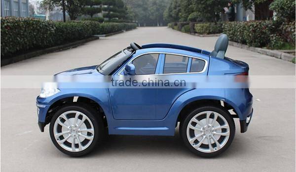 Children electric car four-wheel off-road remote control car baby battery swing car children toy car