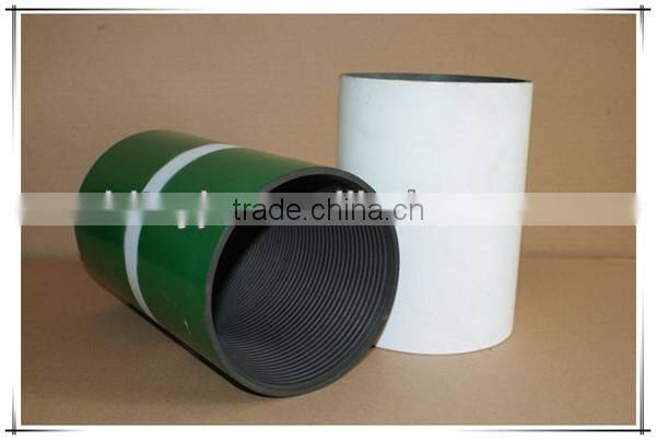 API 5CT 3 1/2" NUE N80 tubing coupling with high quality