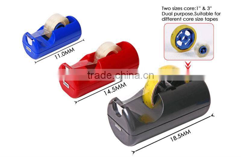 Medium/Large Size Desktop Plastic Tape Dispenser.