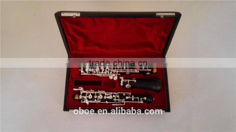 Professional Semi Automatic Smooth polished bakelite body silver plated keys Oboe--701S