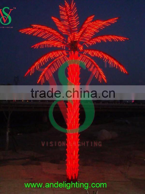 24V 5M height outdoor christmas decoration led palm tree light