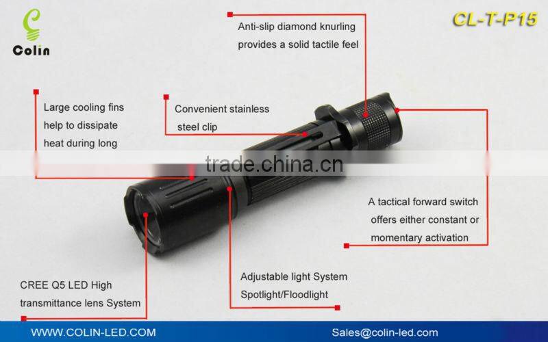 High Intensity custom led flashlight