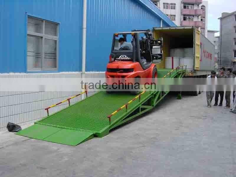 6t mobile unloading ramps