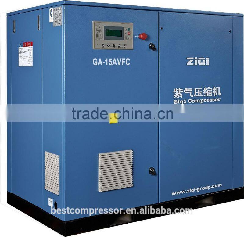 High efficiency frequency screw air compressor