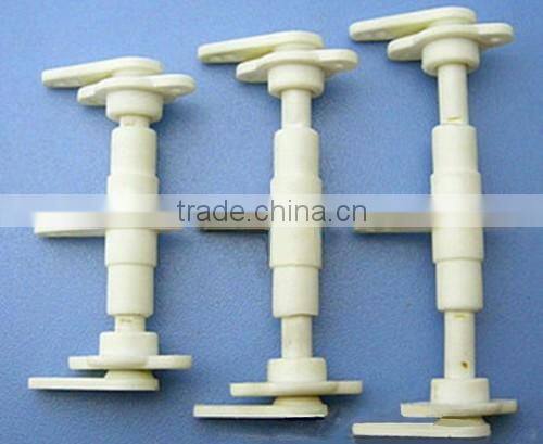 RC Airplane Parts White Plastic Elevator Shaft Set with Arms Full Direction Arms for Elevator