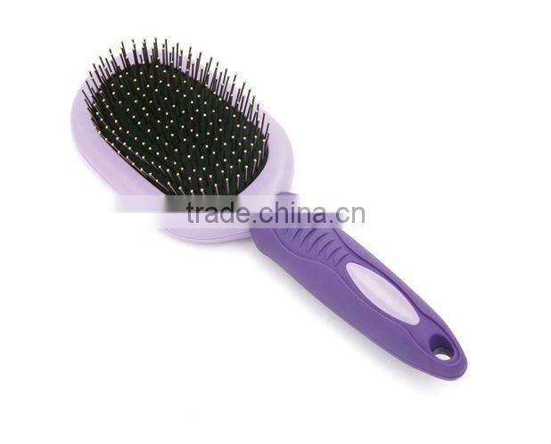soft rubber handle medium large dog grooming brush