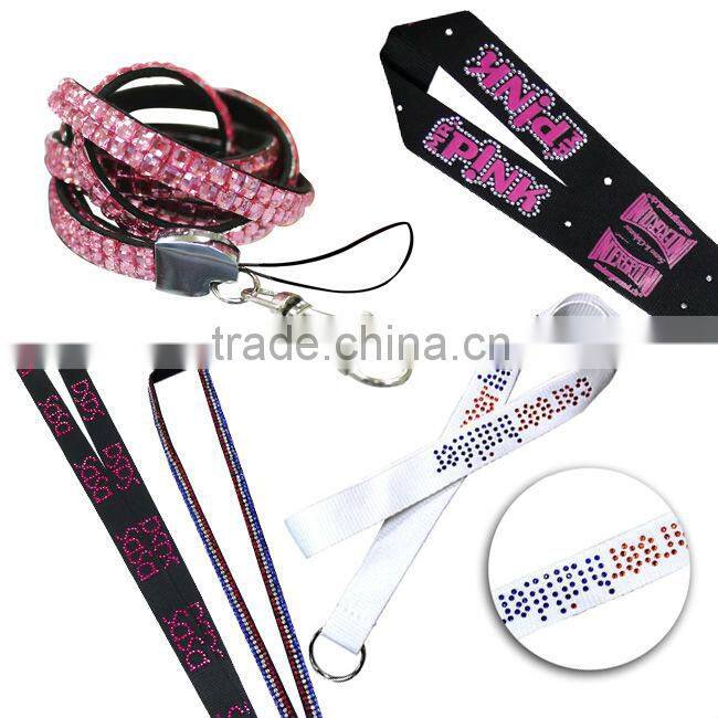 fashion decorative custom printed retractable id badge string key holder