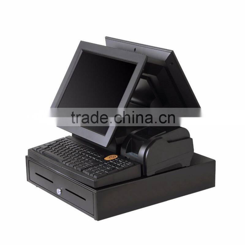 Restaurant equiment in China Capacitive touch screen pos system 2 in 1 pos computer
