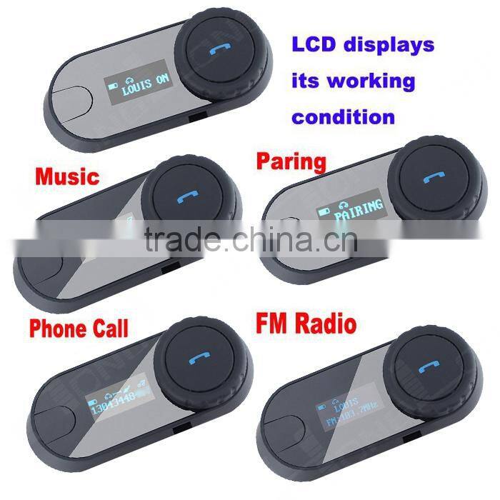 1000m motorcycle bluetooth headset