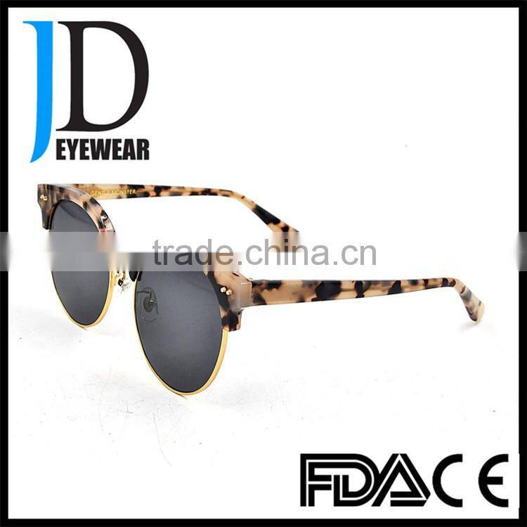 female lifestyle leopard round companies name sunglasses