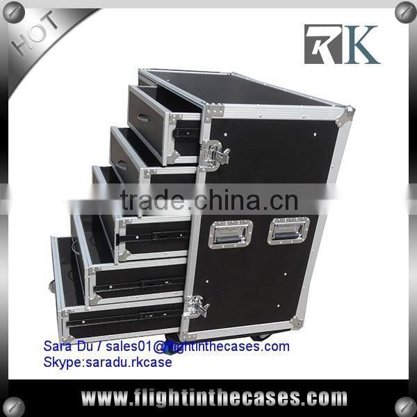 Professional Drawer Flight Case with 8 Drawers