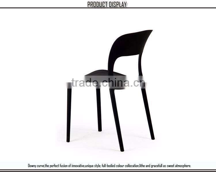 Modern Hotel Restaurant Furniture Plastic Dining Chair for Sale