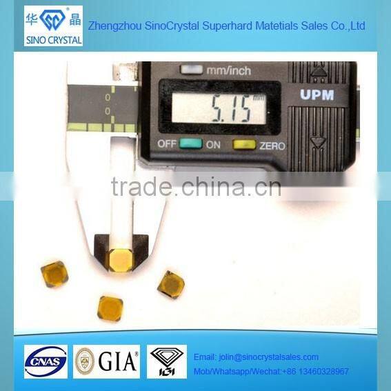 best quality yellow Synthetic rough industrial diamonds