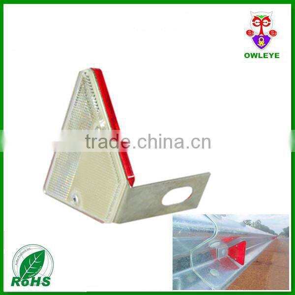 Single Sides Guardrail Refletor, trapezoidal Guardrail Delineator,highway delineator