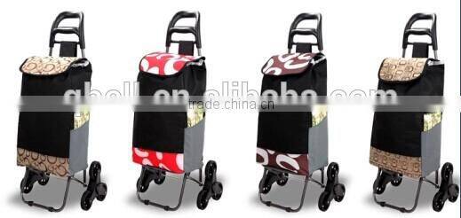 Climbable Stairs And Foldable Shopping Trolley