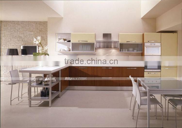 2016 European standard modular kitchen cabinet interior design