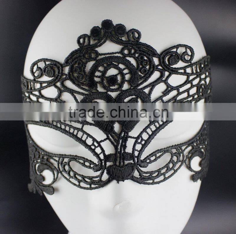 Sexy queen black lace mask, masquerade Christmas/party/cosplay lace butterfly mask