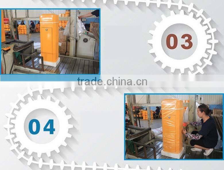 intelligent straight traffic barrier gate