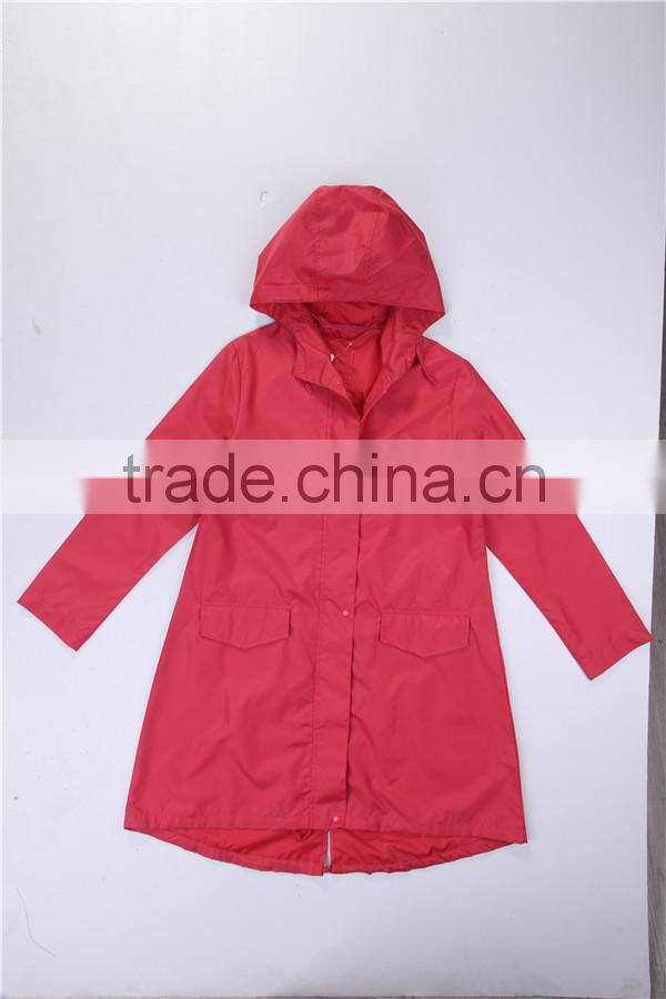 long red pvc raincoat for men