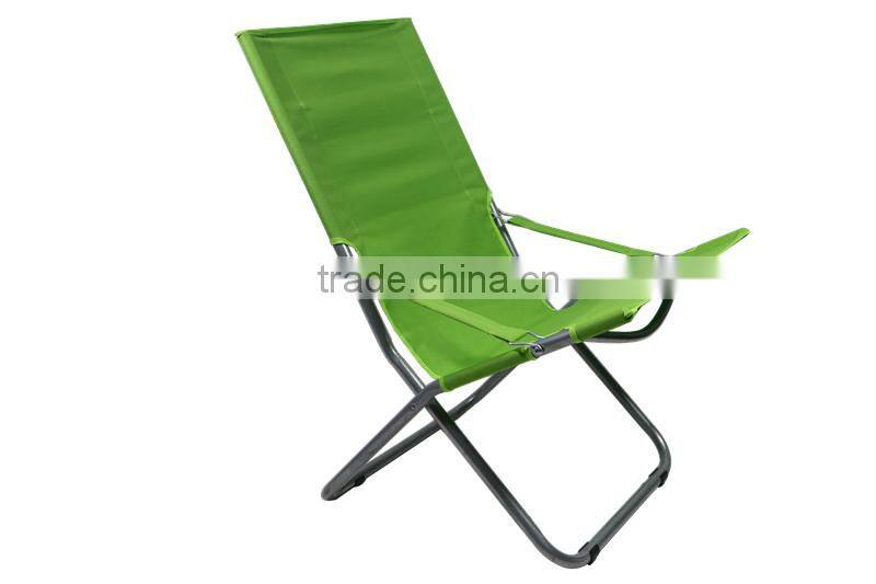 outdoor folding chair/ beach chair/chair with armrest