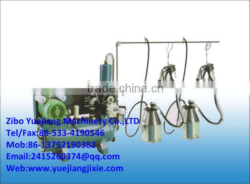 KLN fixed pipeline with vacuum pump milking machine group