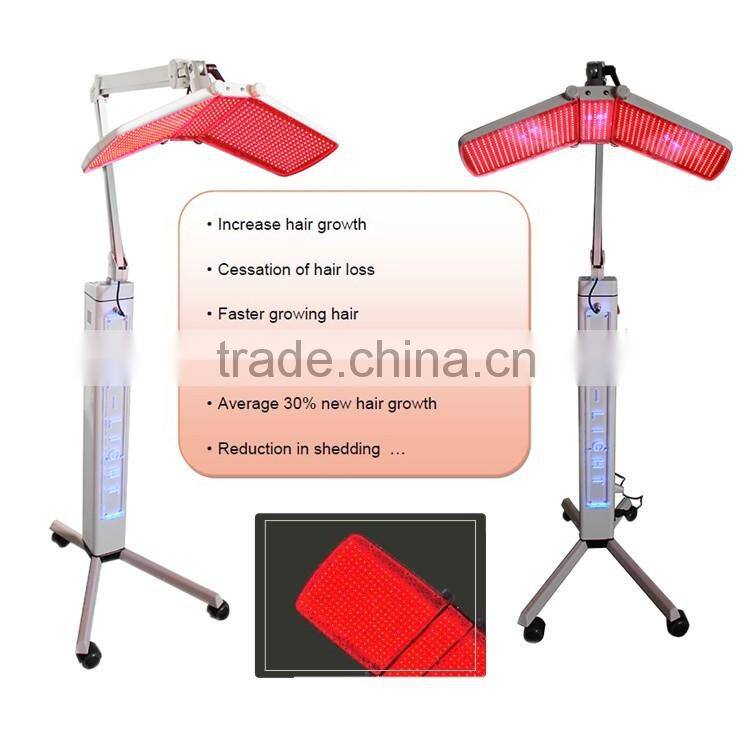 PDT Led Laser Diode Hair Regrowth Machine For Hair Lossing