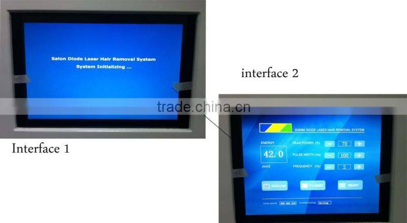 2015 supplier pro nono hair remover lazer 808diode laser system