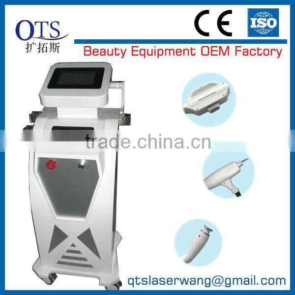Powerful 3 in 1 ipl beauty equipment for hair removal with 5 filters