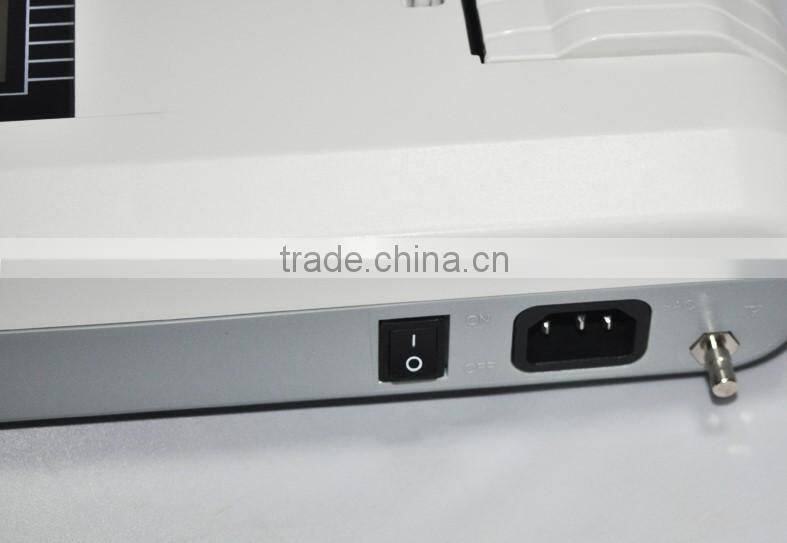 CE& FDA approved 1-channel Electrocardiograph ECG EKG machine