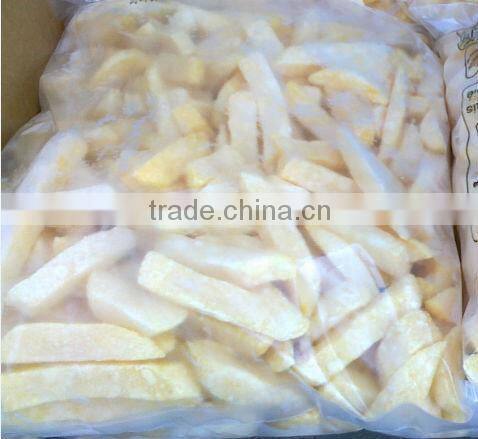 Frozen french fries size 10 * 10 mm