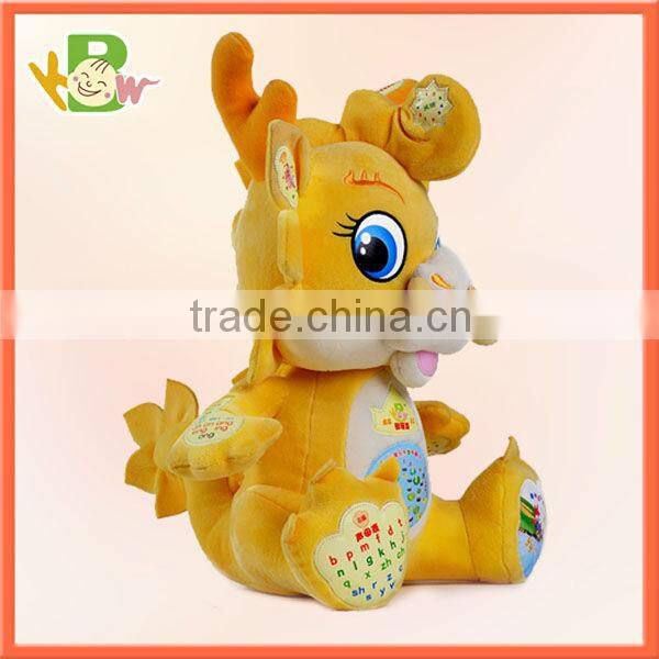 wholesale cheap cute eductional custom talking plush toy