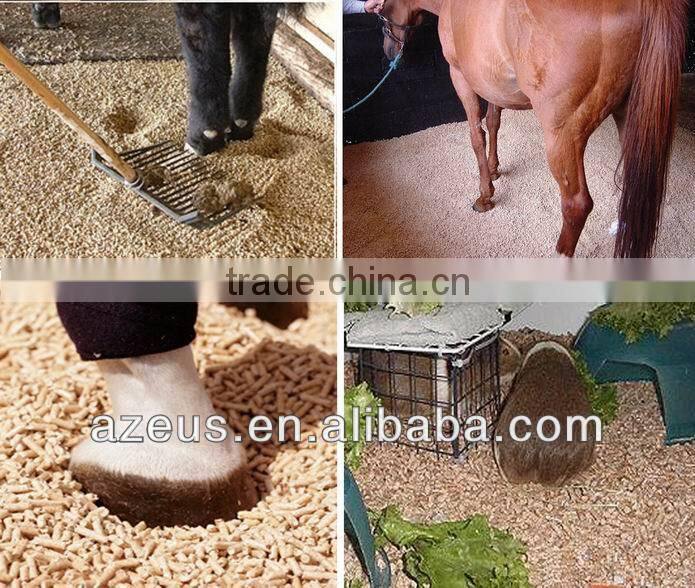 Flat Die Horse Feed Pellet Equipment With Hammer Mill