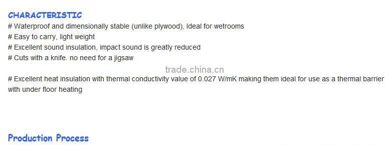 Xps Tile Backer Board600*600