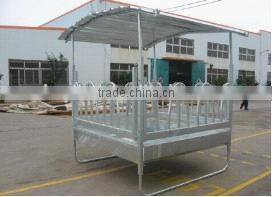 galvanized hay feeder for horse