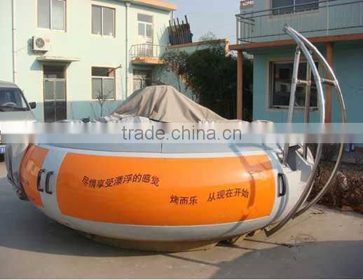 Low price factory direcly sell leisure boating for BBQ,BBQ boat, BBQ donut boat