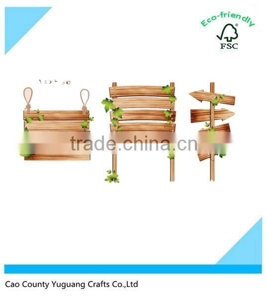 customized wooden mark symbol The arrow symbol