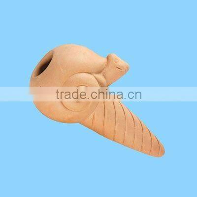 decorative animal shaped terracotta water dripper