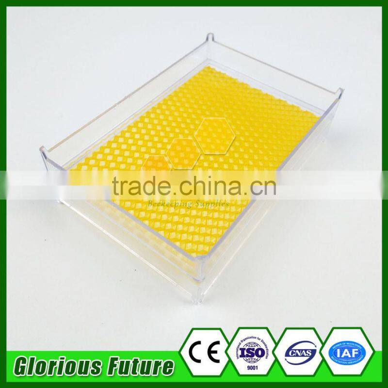 Beekeeping plastic honey storage box/comb honey box/honey cassette from China
