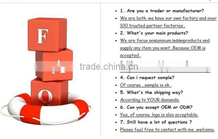 FOLDABLE 2, 3 & 4 STEP LADDER NON SLIP TREAD STEPLADDER