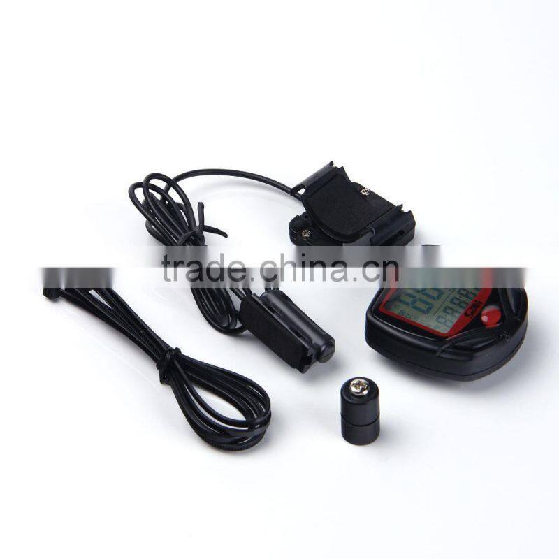 2014 New Waterproof Digital LCD Computer Cycle Bicycle Bike Speedometer Odometer