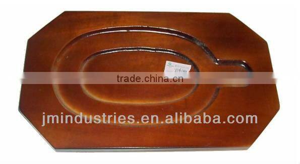 Small Octagonal Wooden Tray Organizer