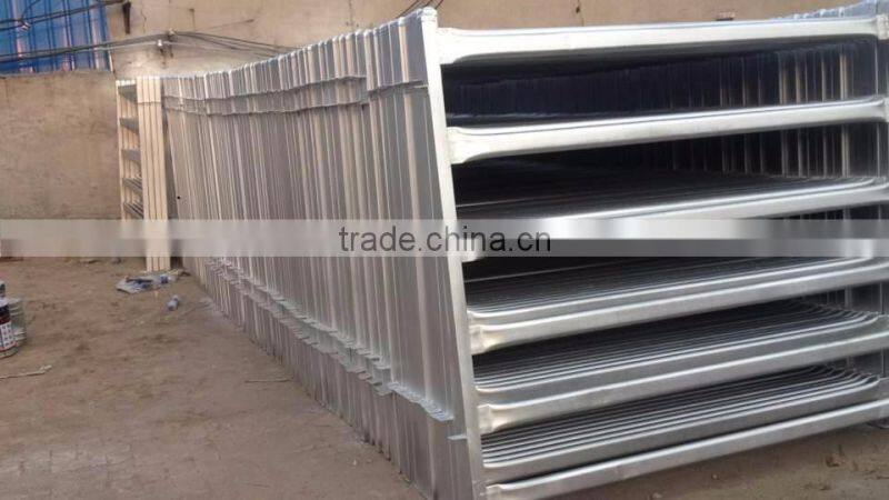 Hot Dipped Galvanized Cattle Yard Steel Panels For Cattle Fence System