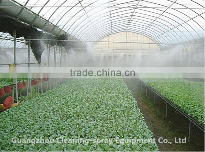 Plastic micro greenhouse misting nozzles