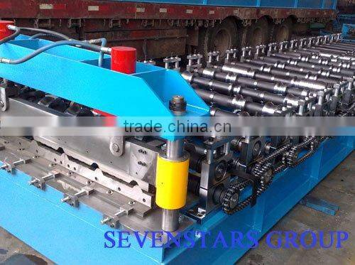 color steel roof making machine