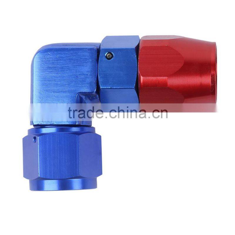 12 AN12 12-AN 90 DEGREE OIL/FUEL/GAS LINE HOSE SWIVEL SEAL END ADAPTOR FITTING